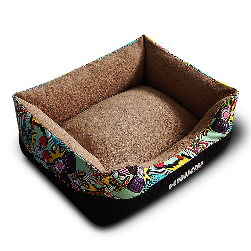 Pet bed in a trendy design